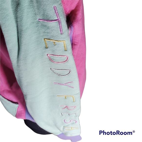 Teddy Fresh | RipnDip Pastel Color Block Hoodie| Small - Picture 2 of 8